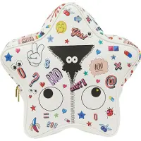 MyMo Pop Mochila 'Pop Eyetheme' amarelo / cor-de-rosa / preto / branco