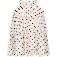 Faina Blusa 'Fashion Look' creme / preto