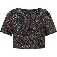 Mymo Camisa azul / verde / preto