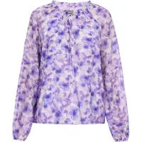Dreimaster Blusa azul / roxo / roxo pastel