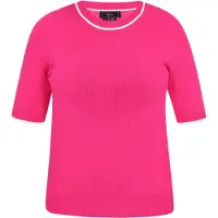 Faina Pullover rosa / branco