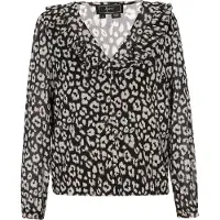 Faina Blusa creme / preto