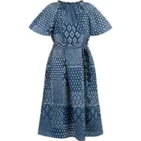 Dreimaster Vestido marinho / branco