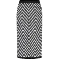 IZIA Saia preto / branco