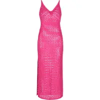 IZIA Vestido de malha 'Spring Summer' fúcsia