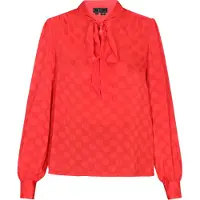 Faina Blusa 'Fashion Look' vermelho