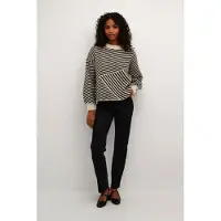 Kaffe Pullover 'Verana' bege / preto