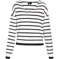 Dreimaster Klassik Pullover 'Classic Look' marinho / branco