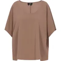 Usha Blusa 'Classic Look' bege escuro
