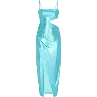 Faina Vestido aqua / azul claro