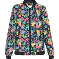 Mymo Casaco meia-estação amarelo / verde / rosa / preto