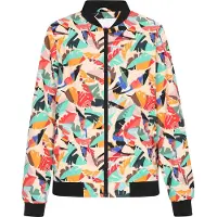 Mymo Casaco meia-estação turquesa / vermelho / preto / offwhite