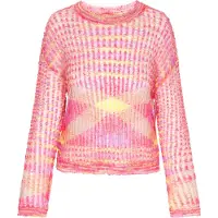 IZIA Pullover 'Fashion Look' amarelo / lavanda / amora