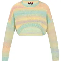 Mymo Pullover 'Back To School' amarelo / verde / vermelho claro