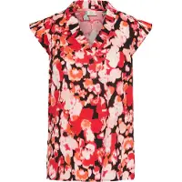 Kaffe Blusa 'KAIssa' laranja / vermelho / preto / branco