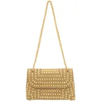 Faina Clutches amarelo dourado / ouro
