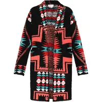IZIA Casaco de malha mistura de cores / preto