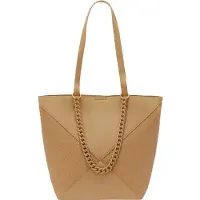 Faina Shopper bege escuro