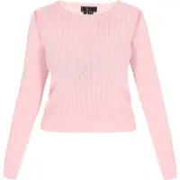 Faina Pullover rosa pastel