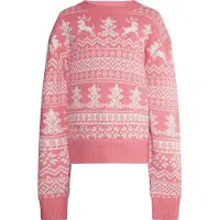 Mymo KIDS Pullover 'Mimo' rosa claro / branco