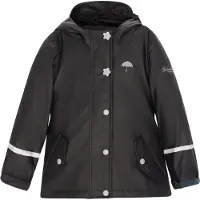 Schmuddelwedda Casaco funcionais cinzento claro / preto