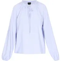 Dreimaster Klassik Blusa azul pastel