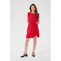 Kaffe Vestido 'Teri' vermelho ferrugem