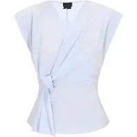 Dreimaster Klassik Blusa 'Classic Look' azul claro