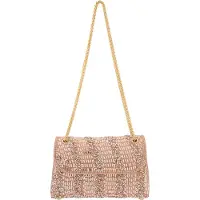 Faina Mala de ombro champanhe / ouro / cor-de-rosa