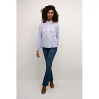 Cream Blusa 'CRBisca' azul céu / branco