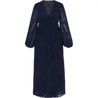 Faina Vestido azul noturno