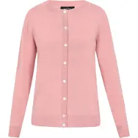 Usha Casaco de malha cor-de-rosa