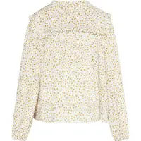 Dreimaster Blusa mostarda / amarelo pastel / verde