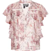 Dreimaster Blusa ouro / cor-de-rosa / rosa claro / branco