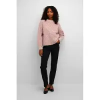 Kaffe Pullover 'Verana' greige / rosa