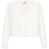 IZIA Pullover 'Fashion Look' offwhite