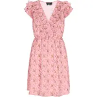 Faina Vestido de verão 'Fashion Look' bege escuro / cor-de-rosa / rosa escurecido