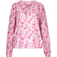Dreimaster Blusa rosa / cor-de-rosa / branco