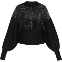 Faina Pullover preto
