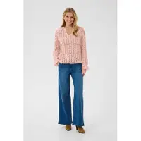 Cream Blusa 'Tully' cor-de-rosa