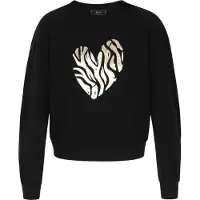 Faina Sweatshirt 'Fashion Look' ouro / preto