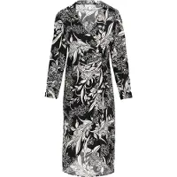 Usha Vestido 'Fashion Look' preto / branco