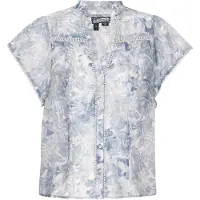 Dreimaster Blusa azul claro / mistura de cores