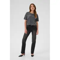 Kaffe Calças de ganga 'KAMaris' cinzento denim