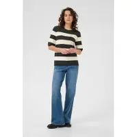 Kaffe Pullover 'KALizza' creme / antracite