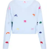Mymo Pullover navy / azul claro / amarelo / vermelho