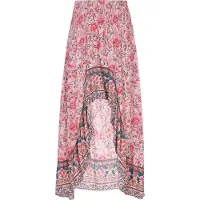 Usha Saia 'Festival' azul / rosa / rosé / branco