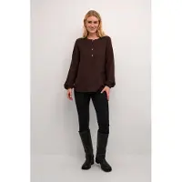 Kaffe Blusa 'KAEllen' mocha