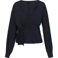 Dreimaster Klassik Blusa azul escuro