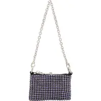 Faina Mala de ombro ouro / roxo / preto